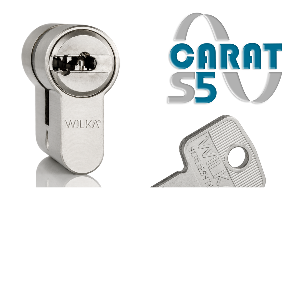 Wilka halve veiligheidscilinder Carat S5 3610