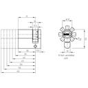 Wilka halve veiligheidscilinder Carat S5 3610