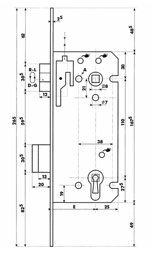 Dyla WC-slot 103